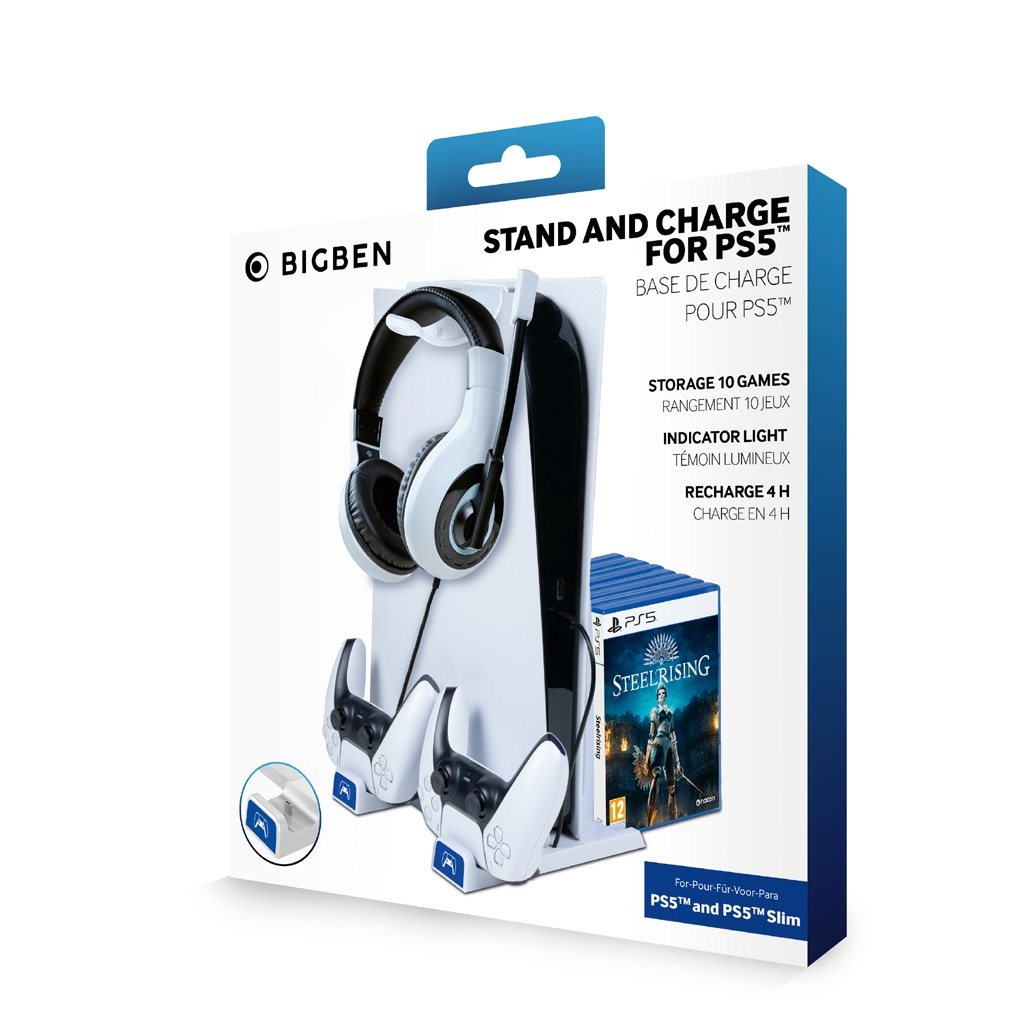 Bigben Interactive PS5SCHARGESTAND accessoire de console de jeux Système de recharge - Neuf