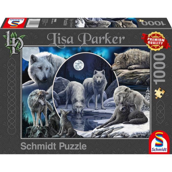 Puzzle Splendides Loups, 1000 Pcs
