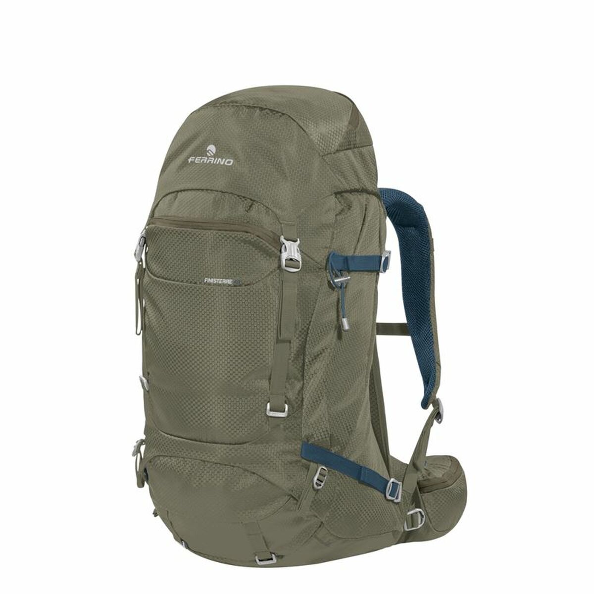 Sac De Voyage Finisterre Vert Olive Et Orange – Neuf Sans étiquette, Parfait Pour Vos Week-ends
