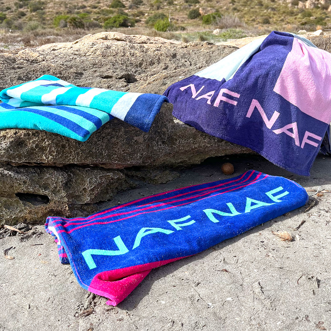 L Origine : Serviette de plage en Coton - Lacoste