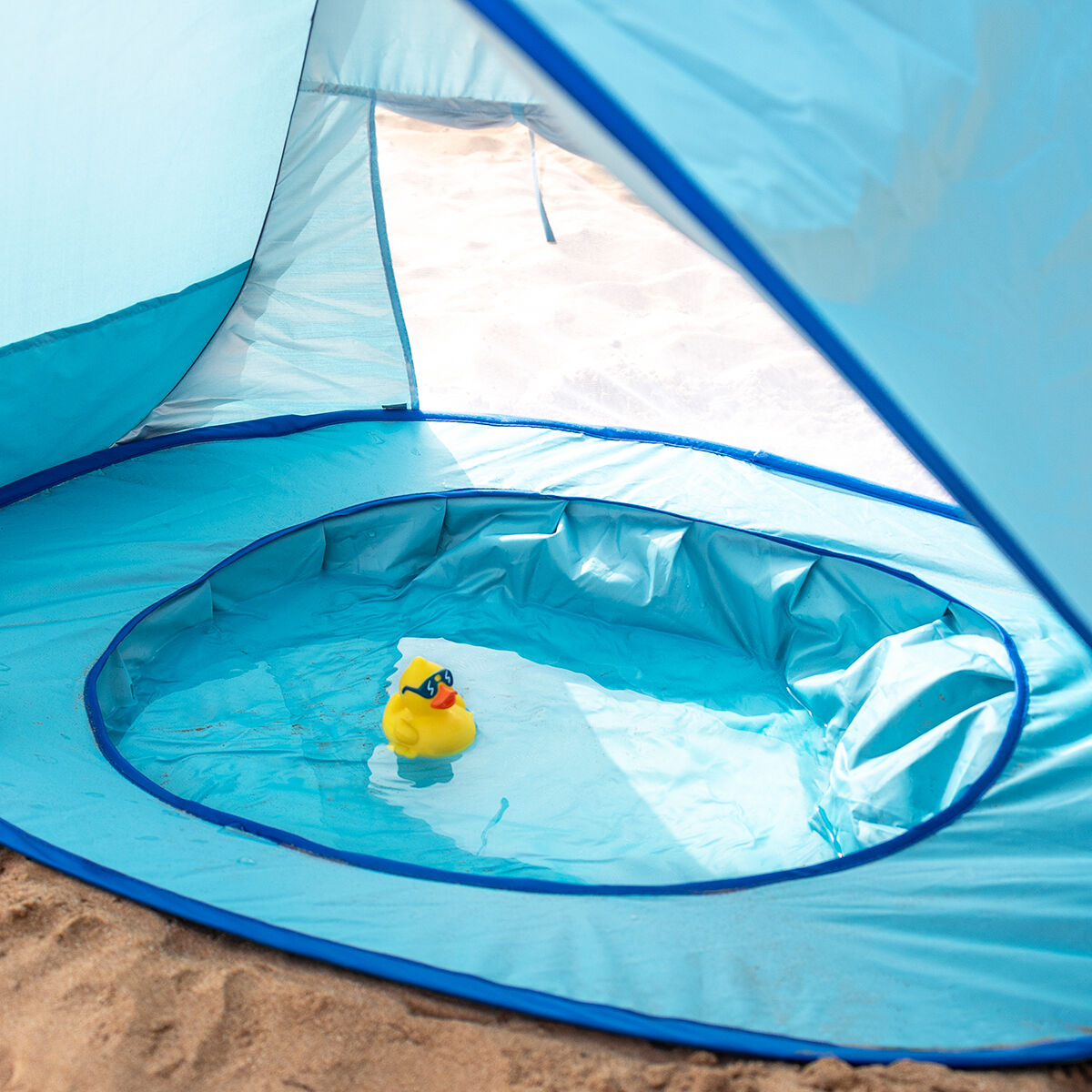 Tente De Plage Pop-up UV 50+ Pour Bébés Et Enfants - Avec Moustiquaire, Boucle Jouet Et Sac De Transport - 10
