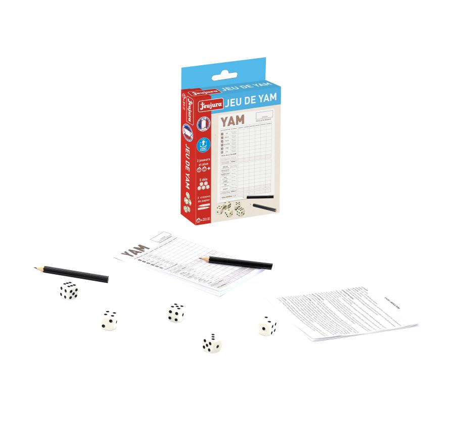 Jeu De Yam Avec Bloc De Feuilles Et Crayons à Prix Carrefour