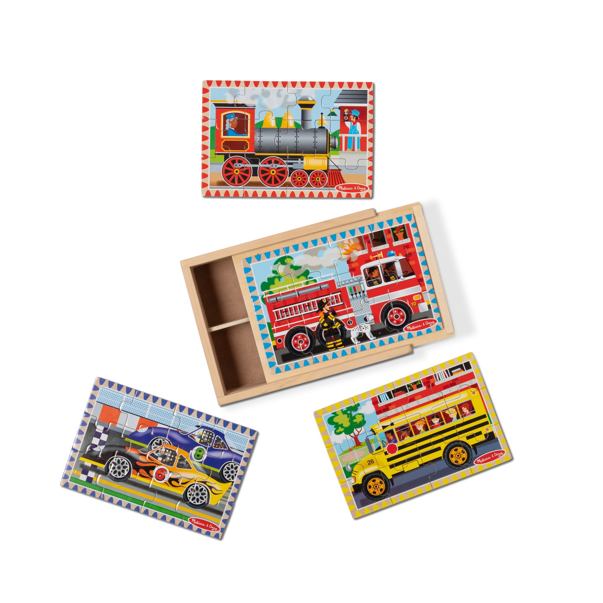 Melissa & Doug ‎ألغاز خشبية‎, ‎سنوات فما فوق ‎3‎‎