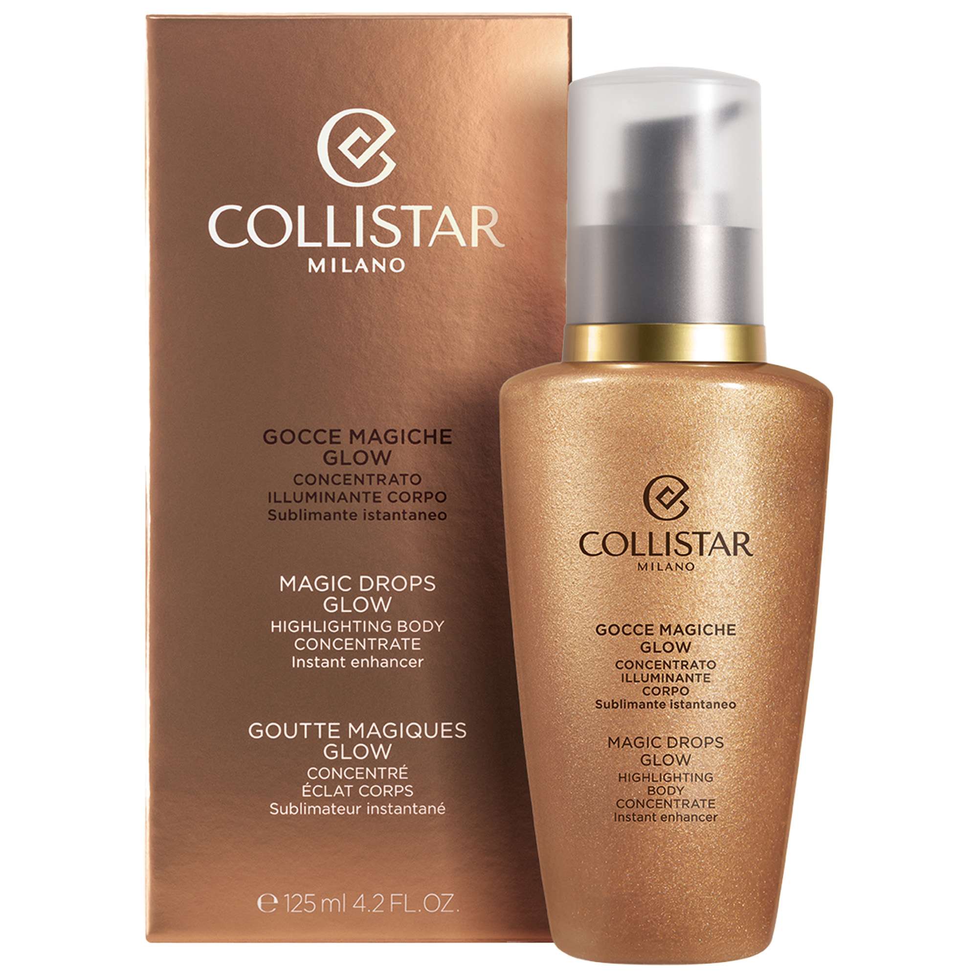 Collistar Sun Tan Magic Drops Glow Highlighting Body Concentrate puder, rouge & highlighter dam – bild 2