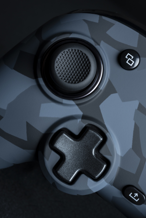 Nacon Camo Pro Compact Controller Noir, Gris Usb Manette De Jeu Analogique/numérique Pc, Xbox One, Xbox One S, Xbox One