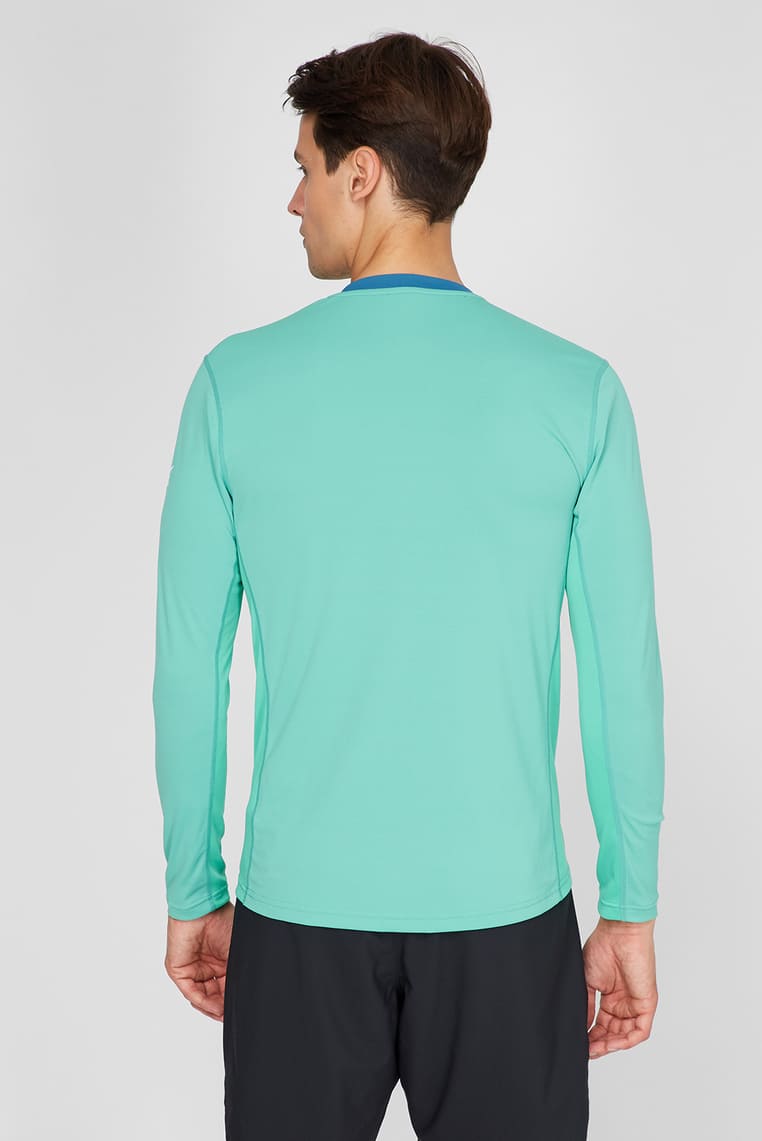 Футболка с длинным рукавом MIZUNO Alpha SunProtect L/S для взрослых, мужчинам