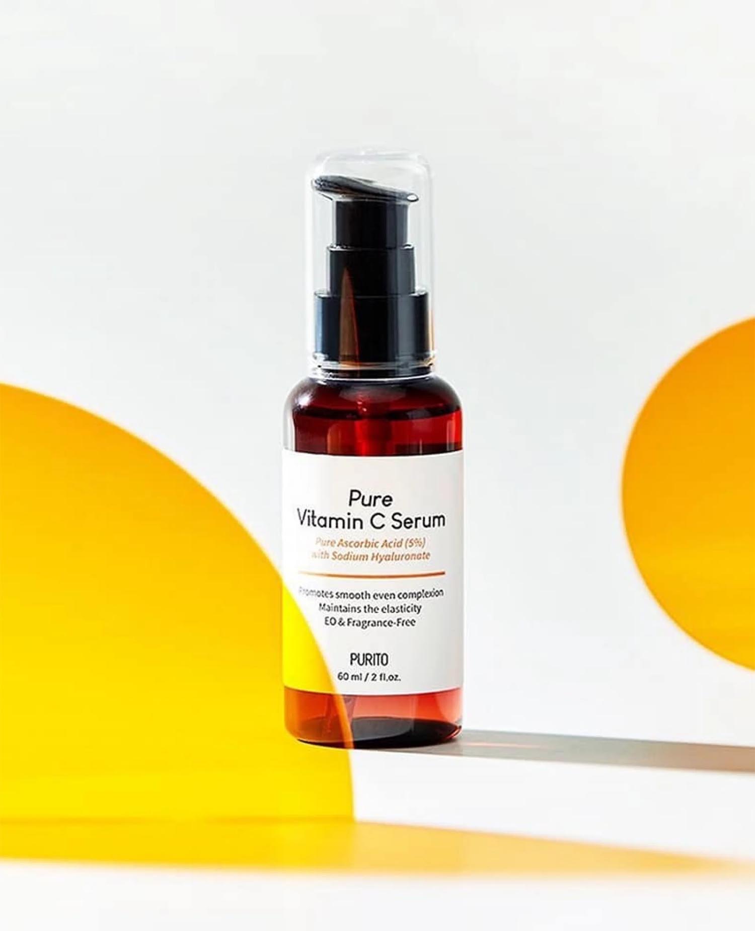 Aplikácia Purito Pure Vitamin C Serum