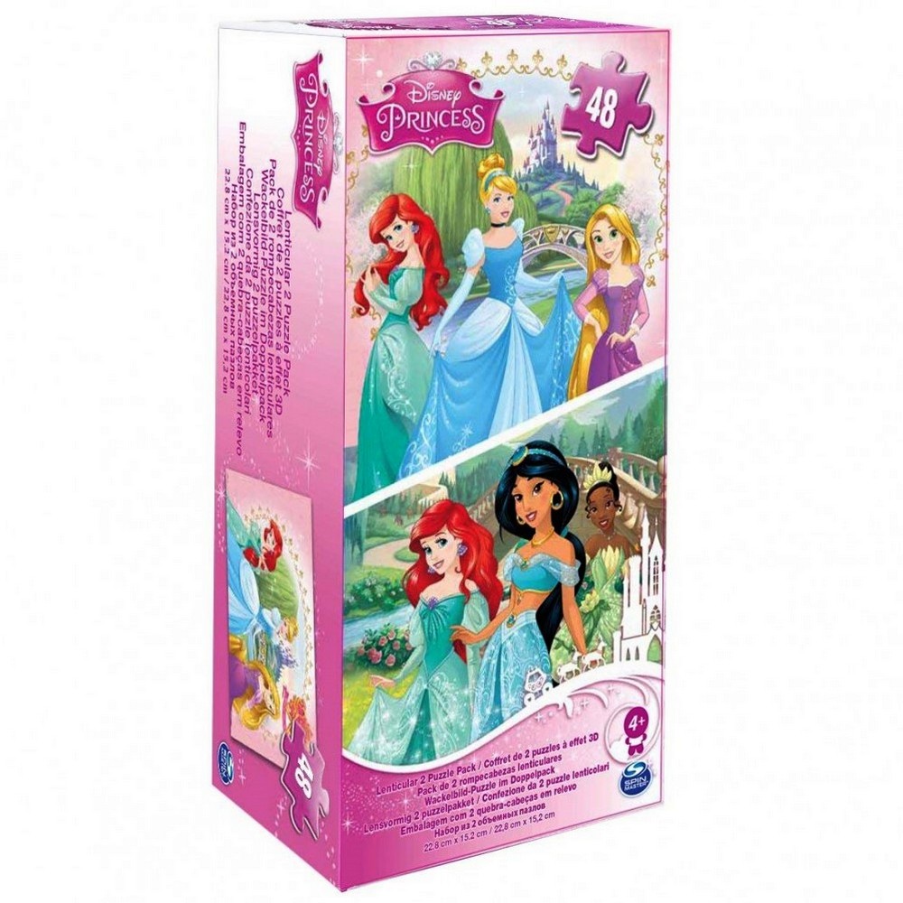Puzzle Princesse 2 X 48 Pieces Disney Enfant à Prix Carrefour