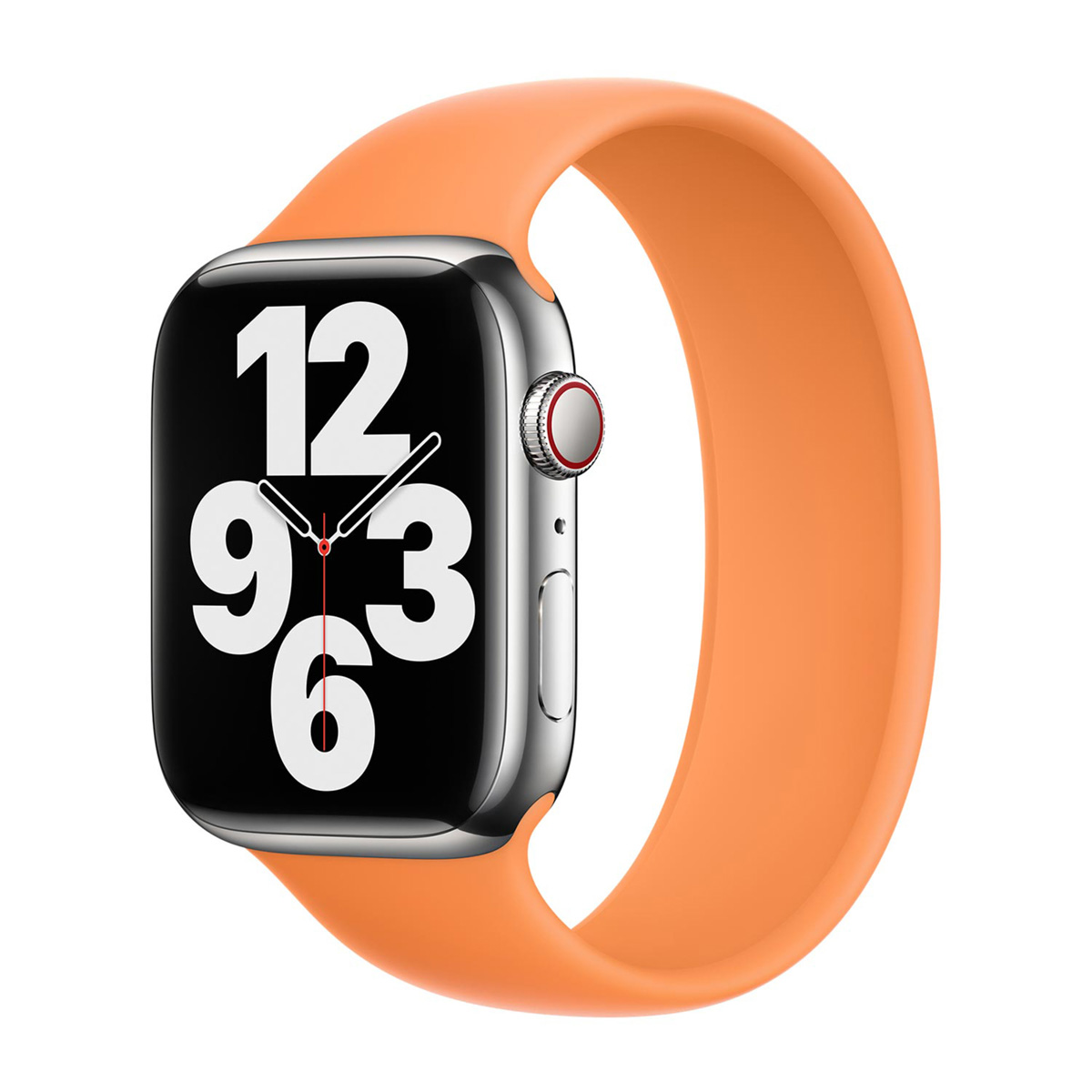 Bracelet Boucle unique en Silicone pour Apple Watch | 38/40/41/42 mm - Taille 6 - Marigold