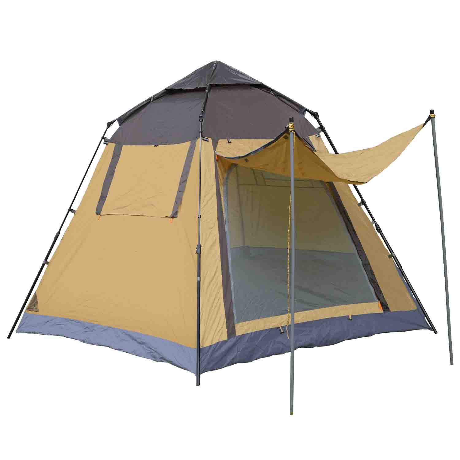 Hydraulic Pop Up Waterproof Camping Tent - 4-5 Person