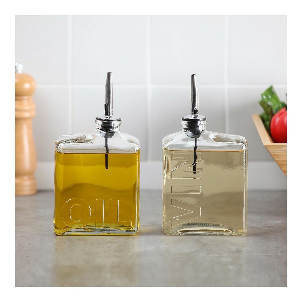 Set De Pansement Verre (6 X 18,5 X 10 Cm) (450 Ml)