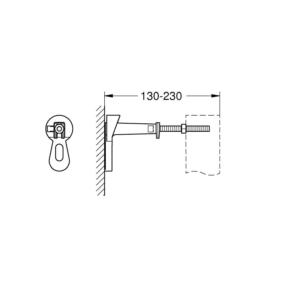 Grohe - Equerres Murales Rapid Sl