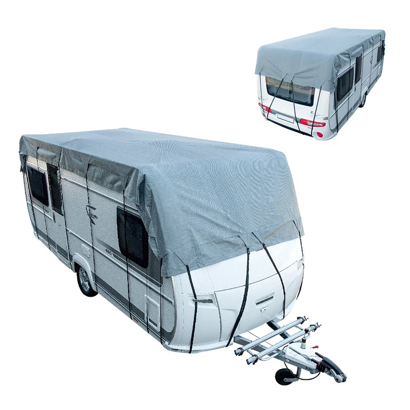 image: Image: Caravane Et Camping-car Bâche De Protection De Toit 10m 300cm