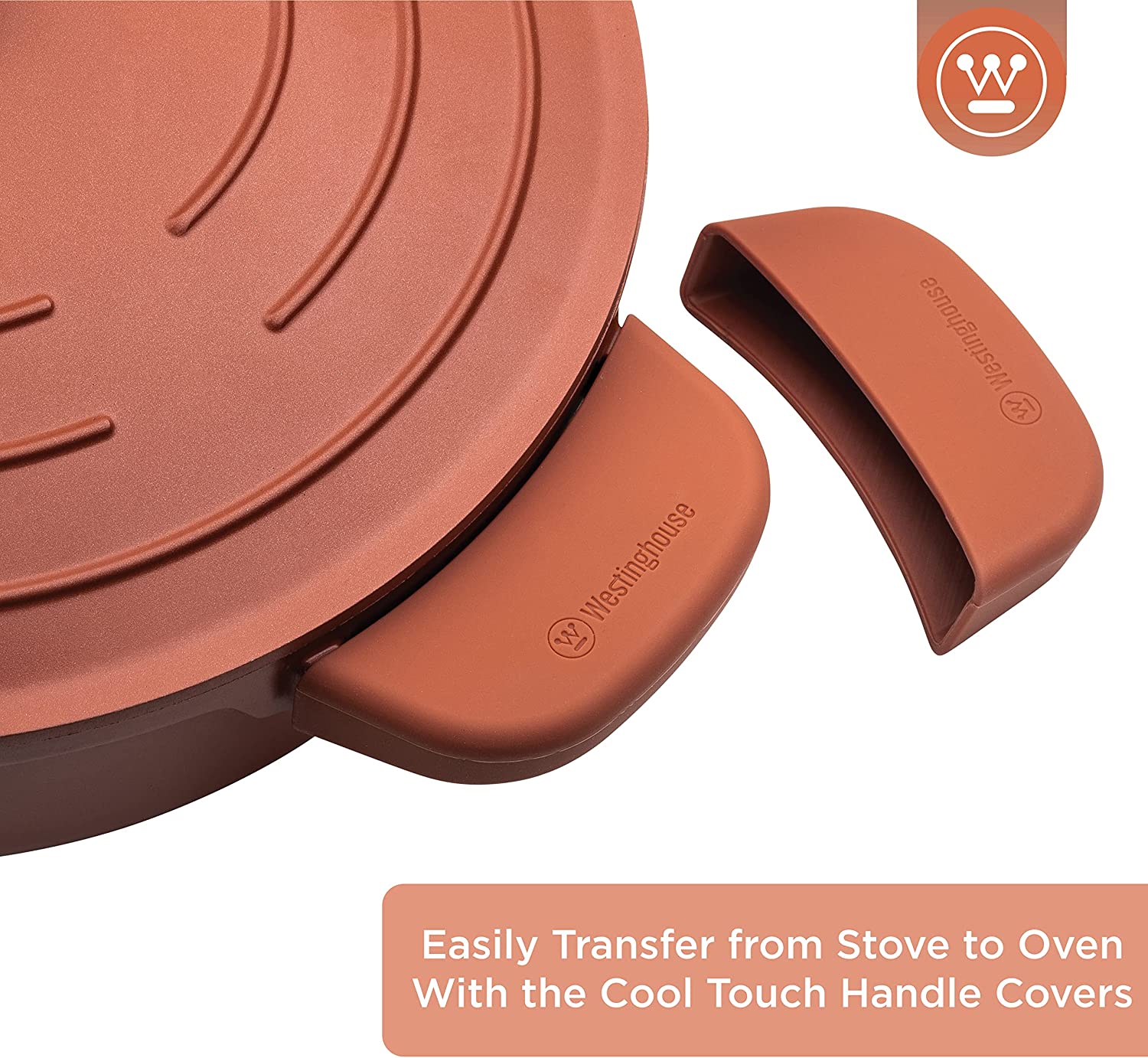 Westinghouse - Série Performance - Cocotte 28 Cm - Induction - Rouge