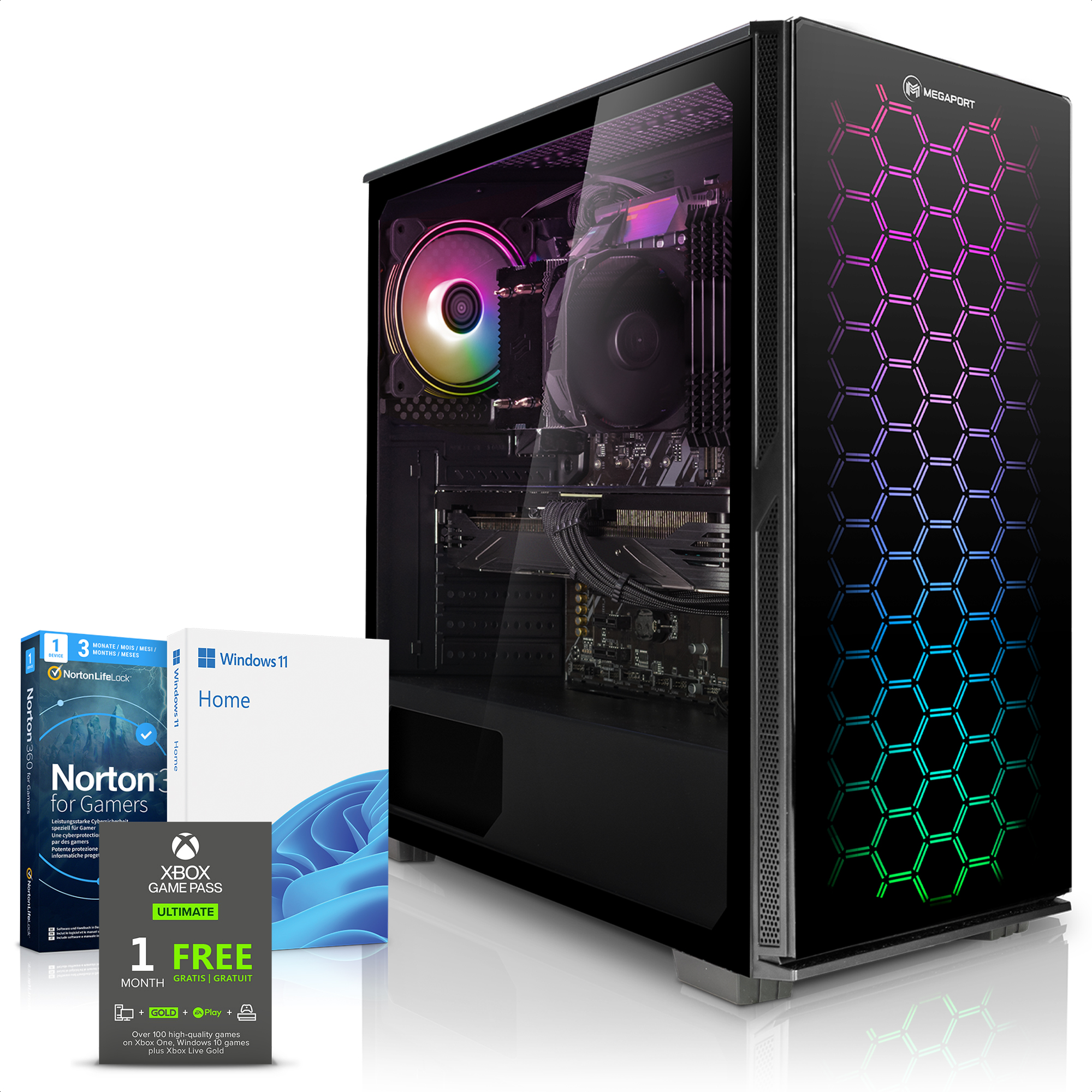 Pc Gamer Megaport Intel Core I5-12400f 6x 2.50 Ghz • Gtx 1660 • 16go • 1to M.2 Ssd