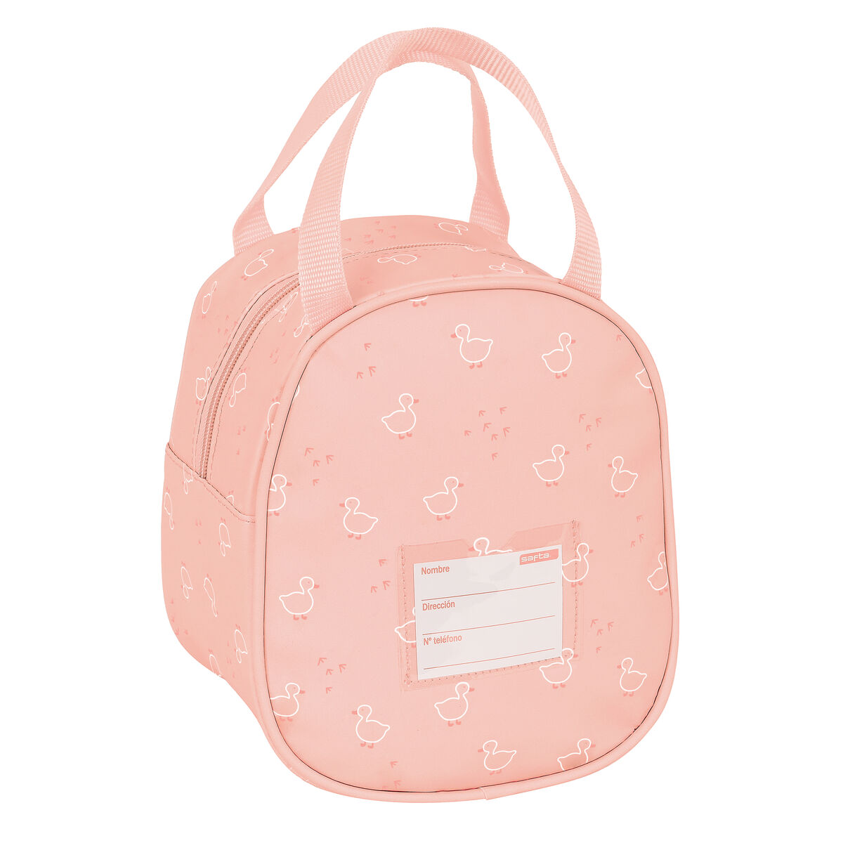 Sac Glacière Goûter Safta Patito 19 X 22 X 14 Cm Rose