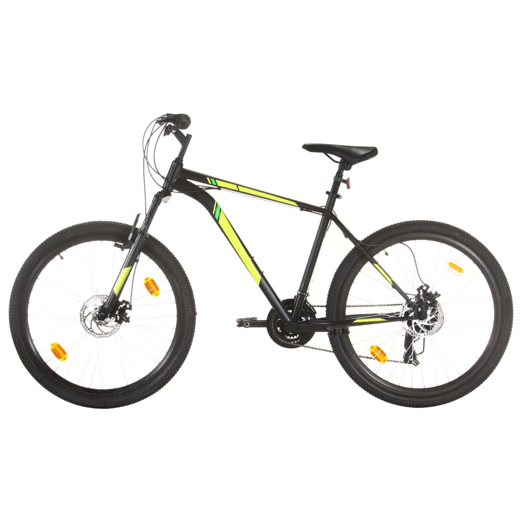 Vélo De Montagne 21 Vitesses Roues De 27,5 Pouces 50 Cm Noir Vidaxl