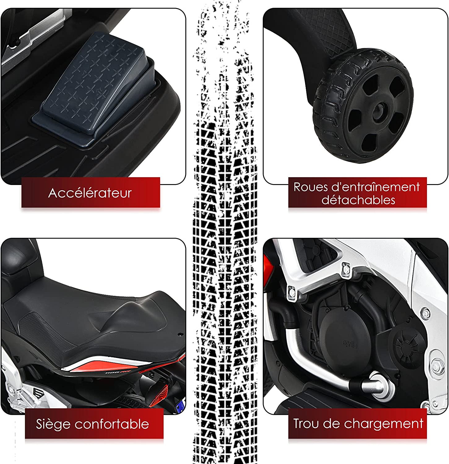 BuntWunder Moto Démontable Enfant 3-8 Ans – Jouet éducatif Avec Perceuse électrique – Lumières Et Sons Réalistes – Piste Intégrée – Cadeau Noël