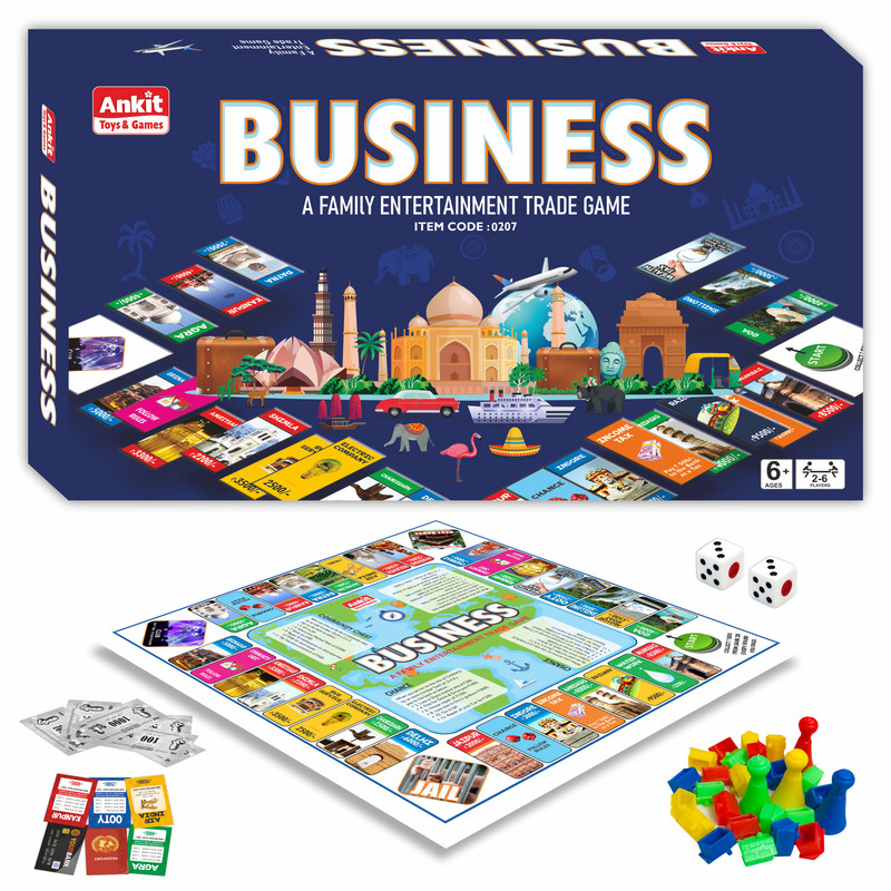 أنكيت للالعاب والدمى Board Game, 6 Years And Above, English