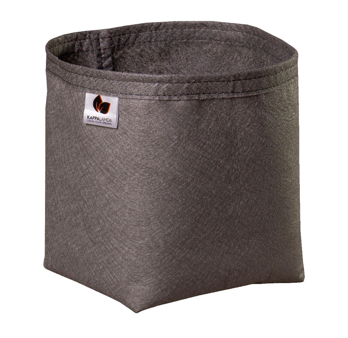 10L Gray Fabric Pot