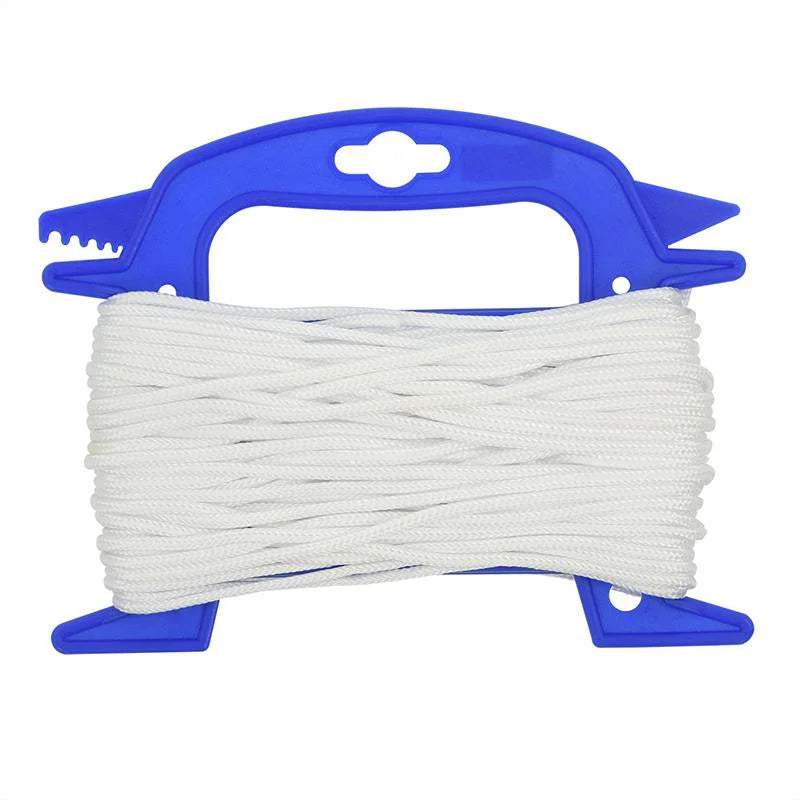 Corde D'haubanage Blanche 4mm X 20m Sur Dérouleur