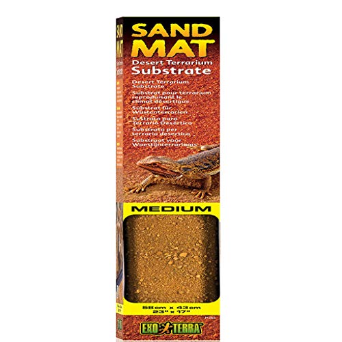 Exoterra Substrat Pour Reptiles Tapis Sand Mat M 43 X 58 Cm