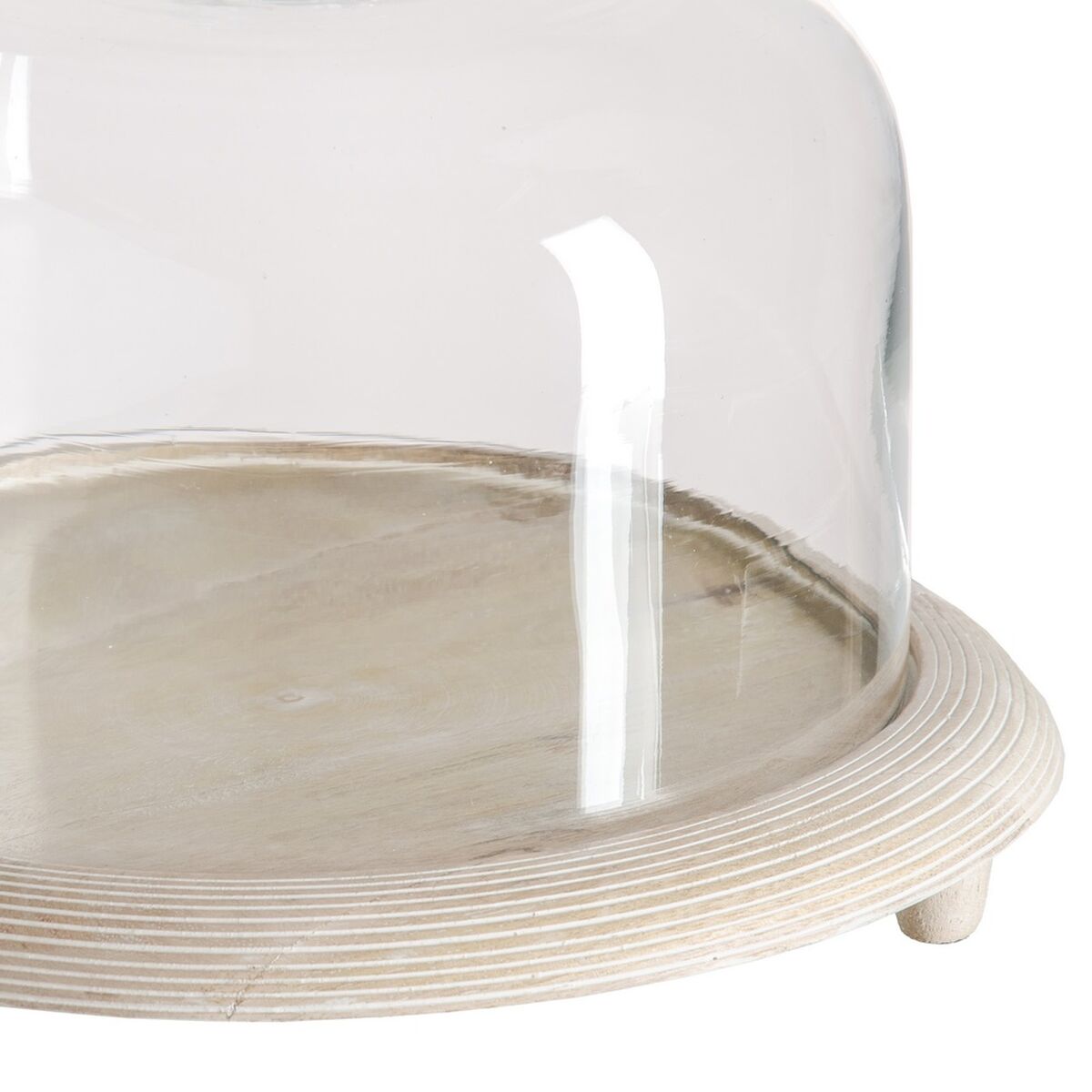 Bougeoir Verre Blanc 13 X 13 X 15 Cm à Prix