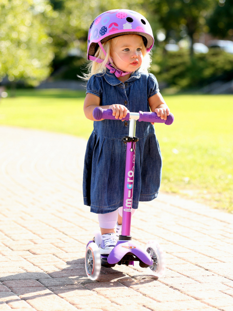 Trottinette  Mini  Deluxe Led - Violet