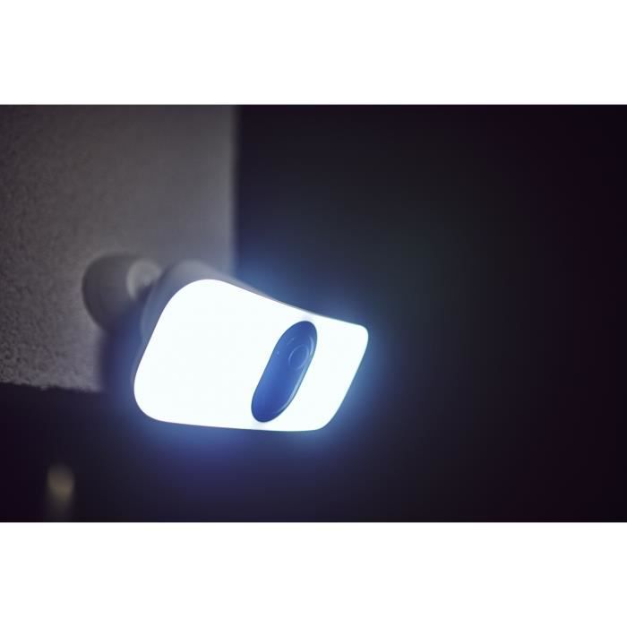Arlo Pro 3 Floodlight - Caméra De Surveillance Wifi Sans Fil - Blanc - 2k - Spotlight