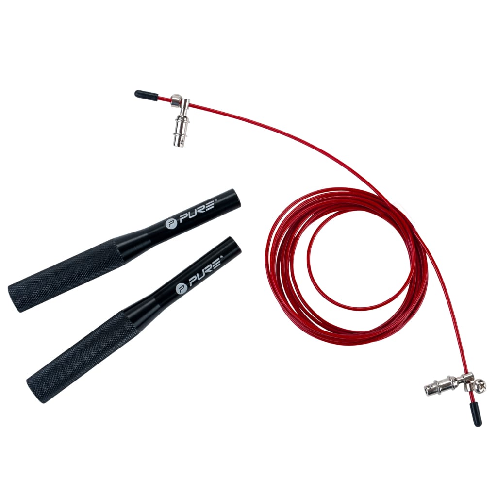 Corde à Sauter OKO Lestée Réglable 120-170g - Câble Acier 3m Anti-enroulement, Pour Cardio Et Musculation