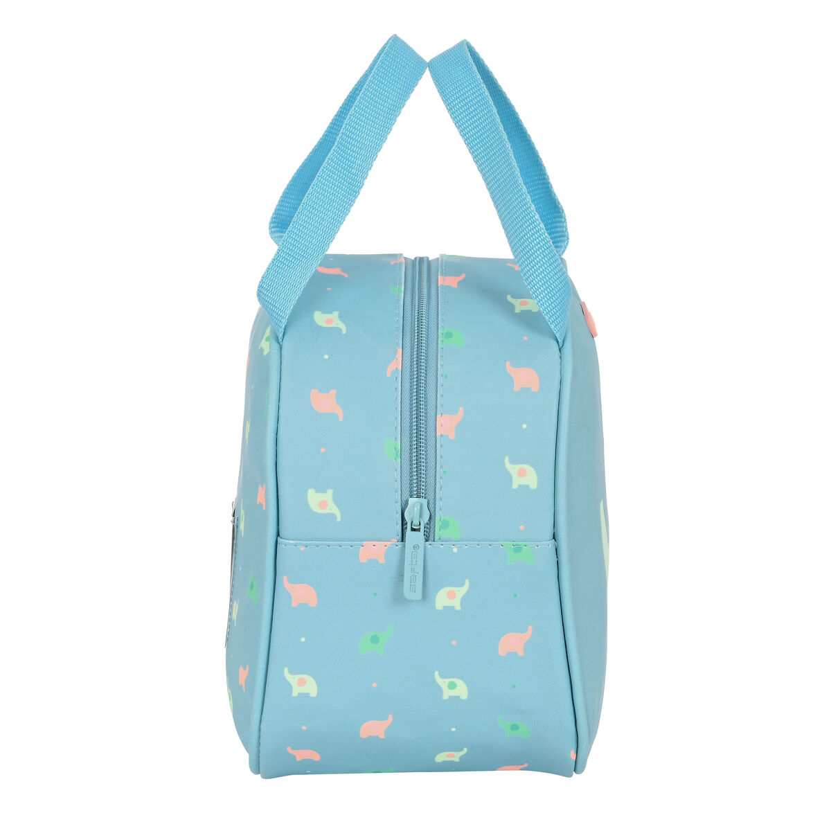 Sac Glacière Goûter Safta Elefantes 19 X 22 X 14 Cm Vert