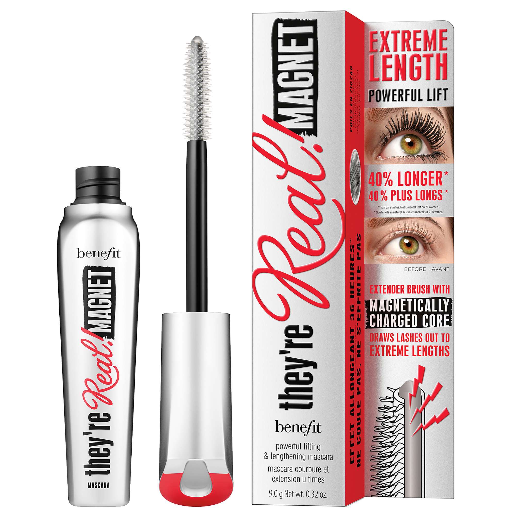 Thumbnail - They're Real! Magnet Extreme Lengthening Mascara