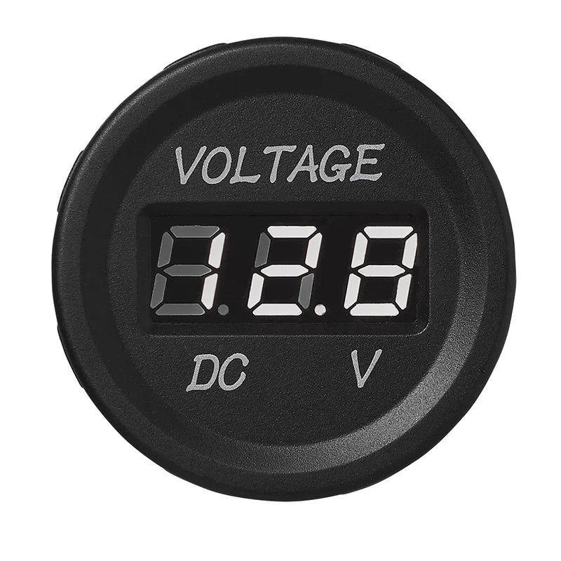 Voltmètre À Encastrer Numérique 6-30v
