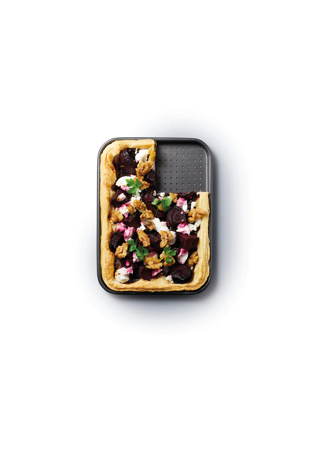 Kitchencraft Masterclass - Plateau De Cuisson Antiadhésif, Acier Au Carbone Galvanisé, Gris, 24 X 18 Cm