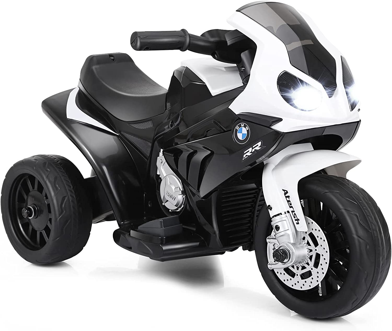 Moto Electrique Pour Enfants À 3 Roues Avec Phare Lumineux, Musiques 6 V / 4ah 2