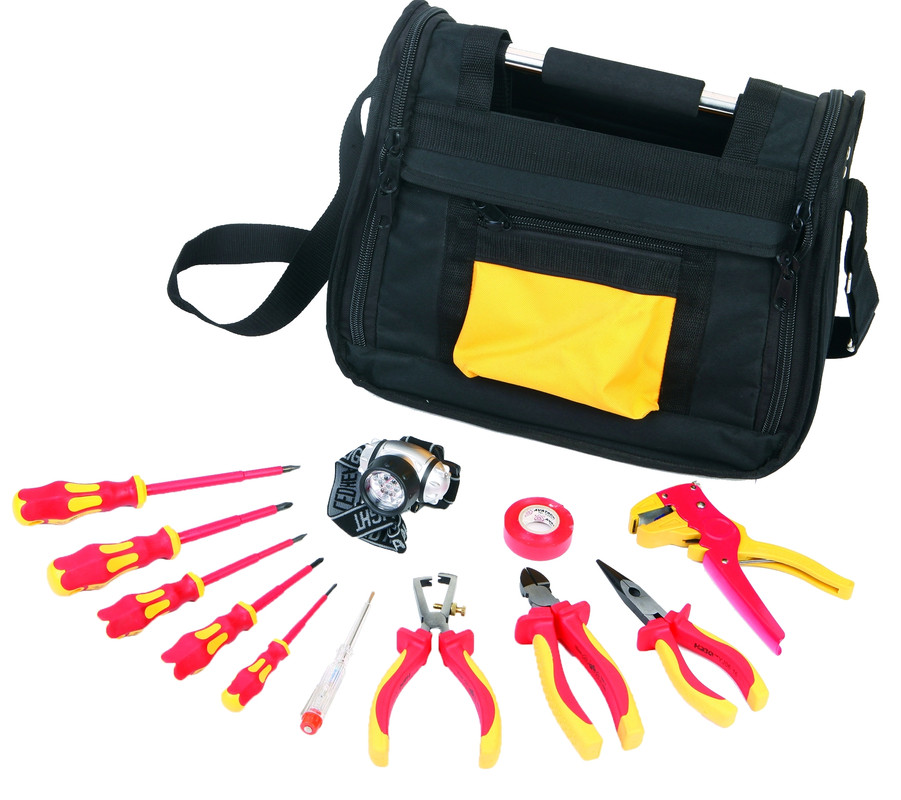 VDE 1000V 12pc Tool Set + Carry Bag