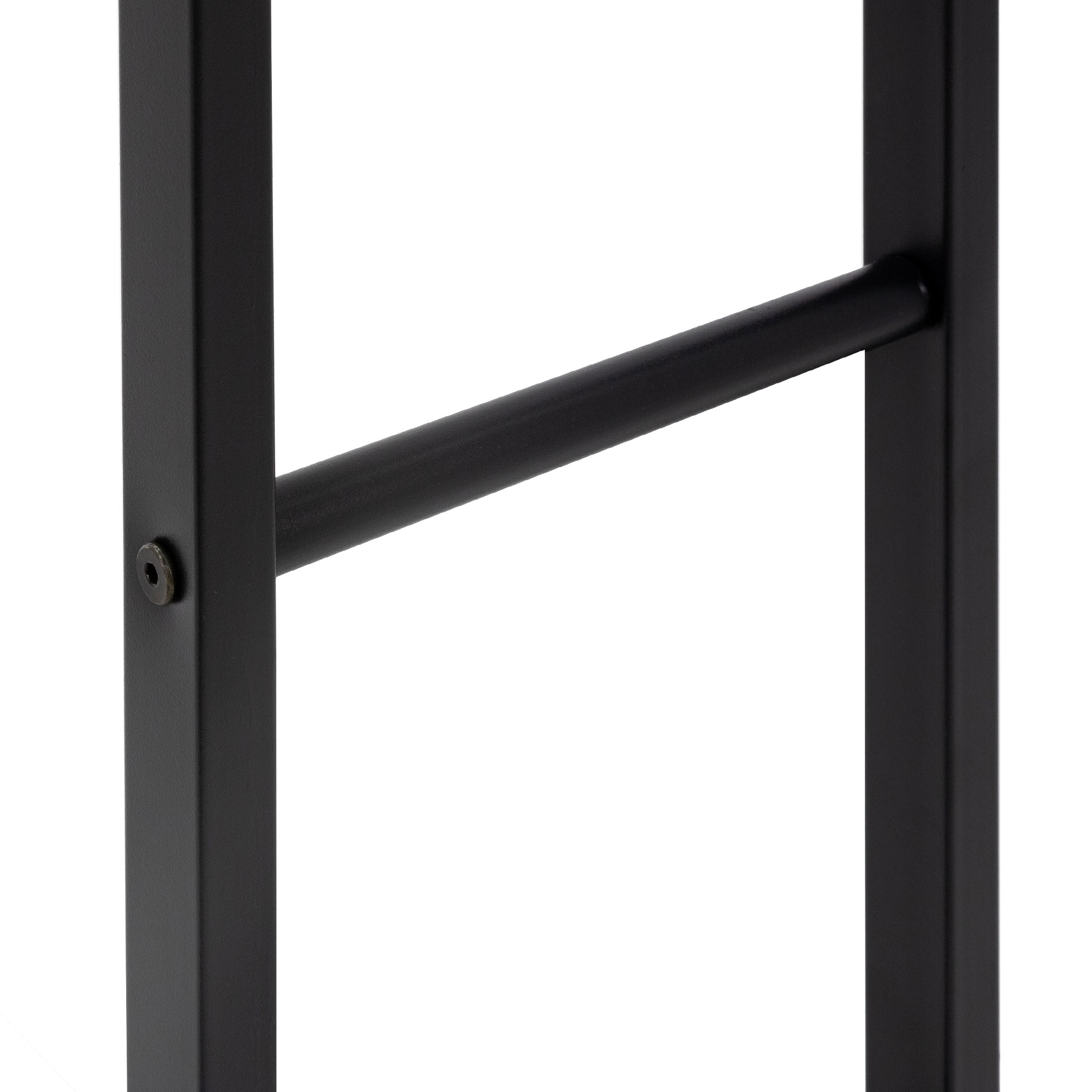 Étagère à Bûches En Métal Noir - Support Bois De Chauffage Intérieur/extérieur - Charge Jusqu'à 350 Kg - Plusieurs Tailles