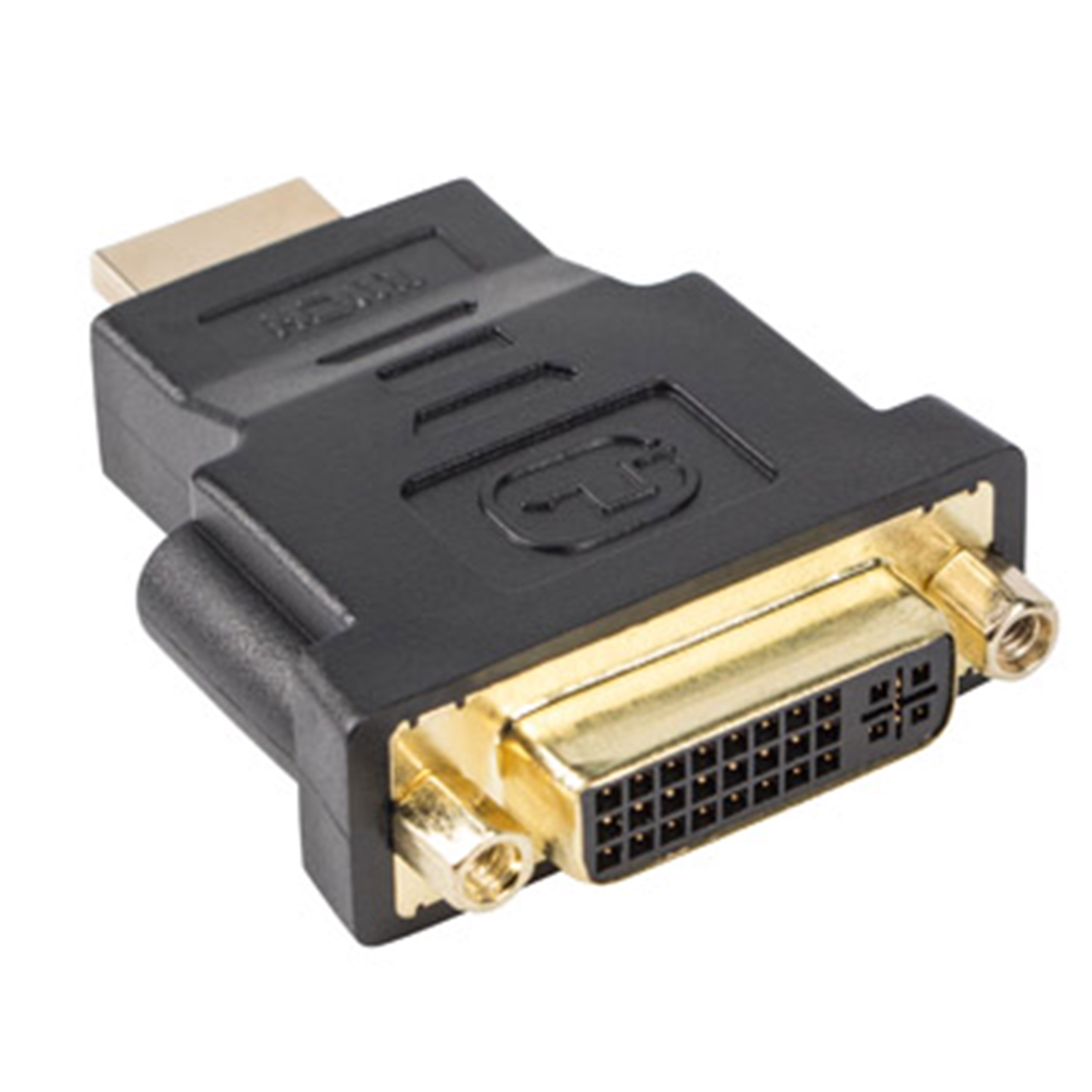 Adaptateur Lanberg Hdmi Mâle Vers Dvi-d Femelle 24+5 Single Link Noir