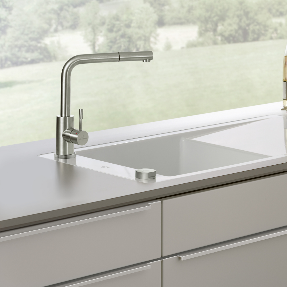 Robinet Cuisine Steel Shower Basse Pression