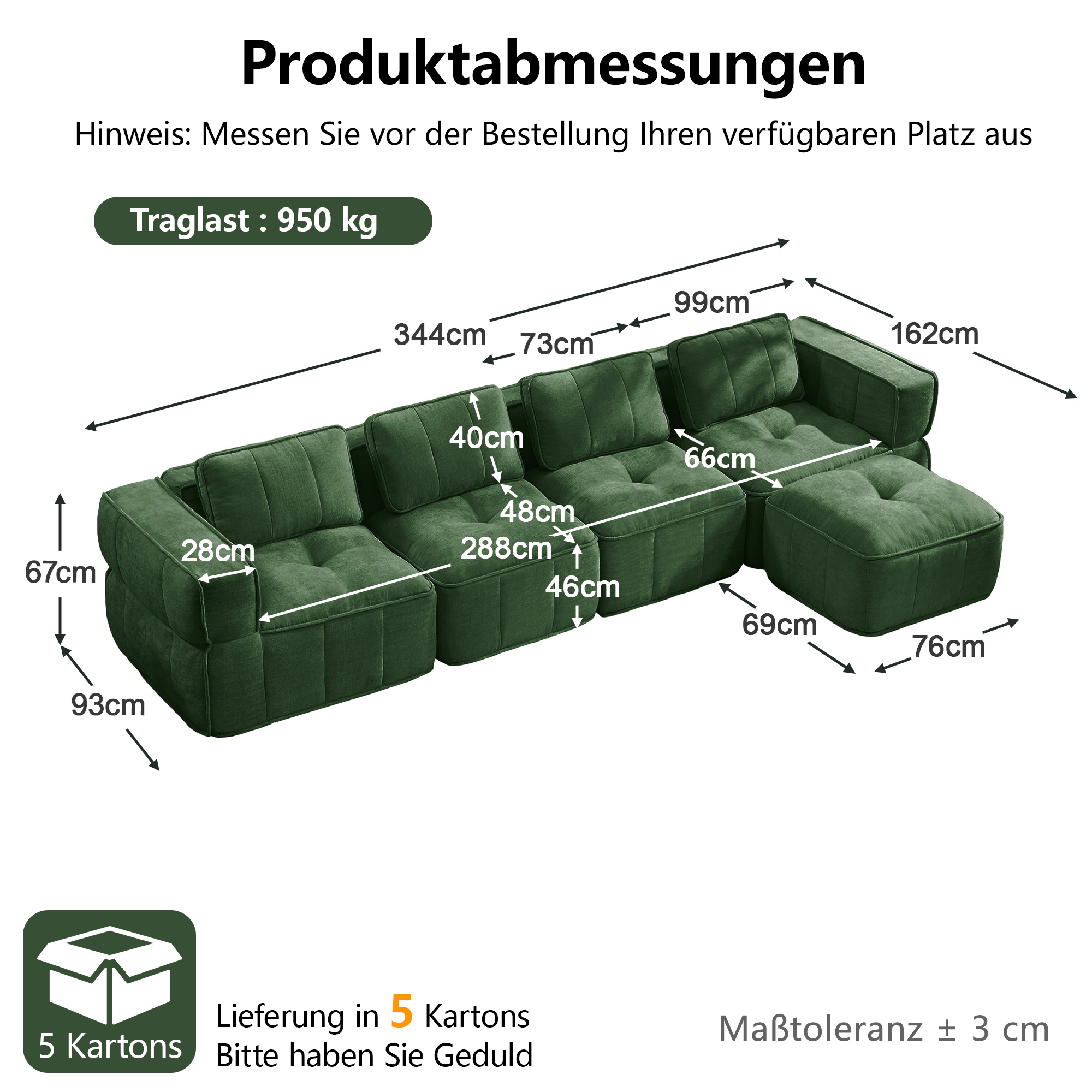 Dimensions du produit