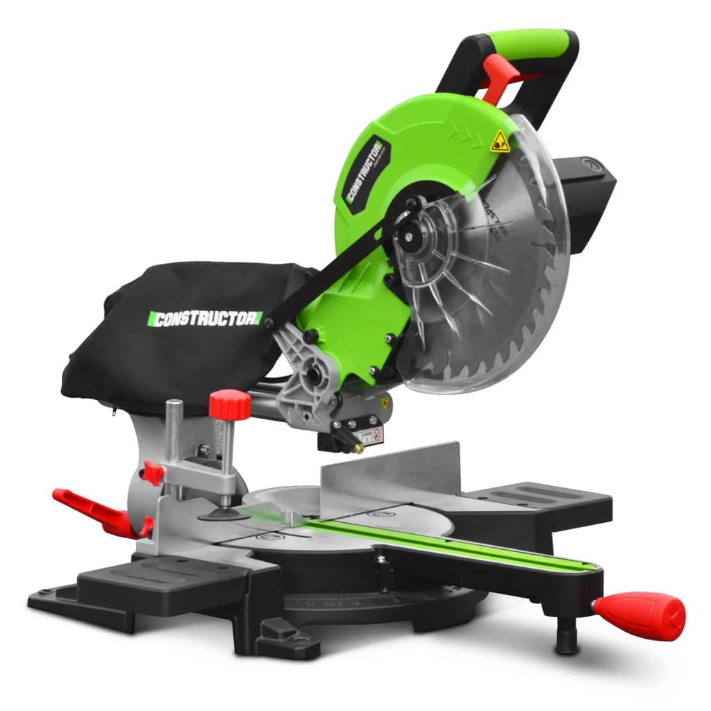 Scie À Onglet Radiale 1800 W 254 Mm Constructor