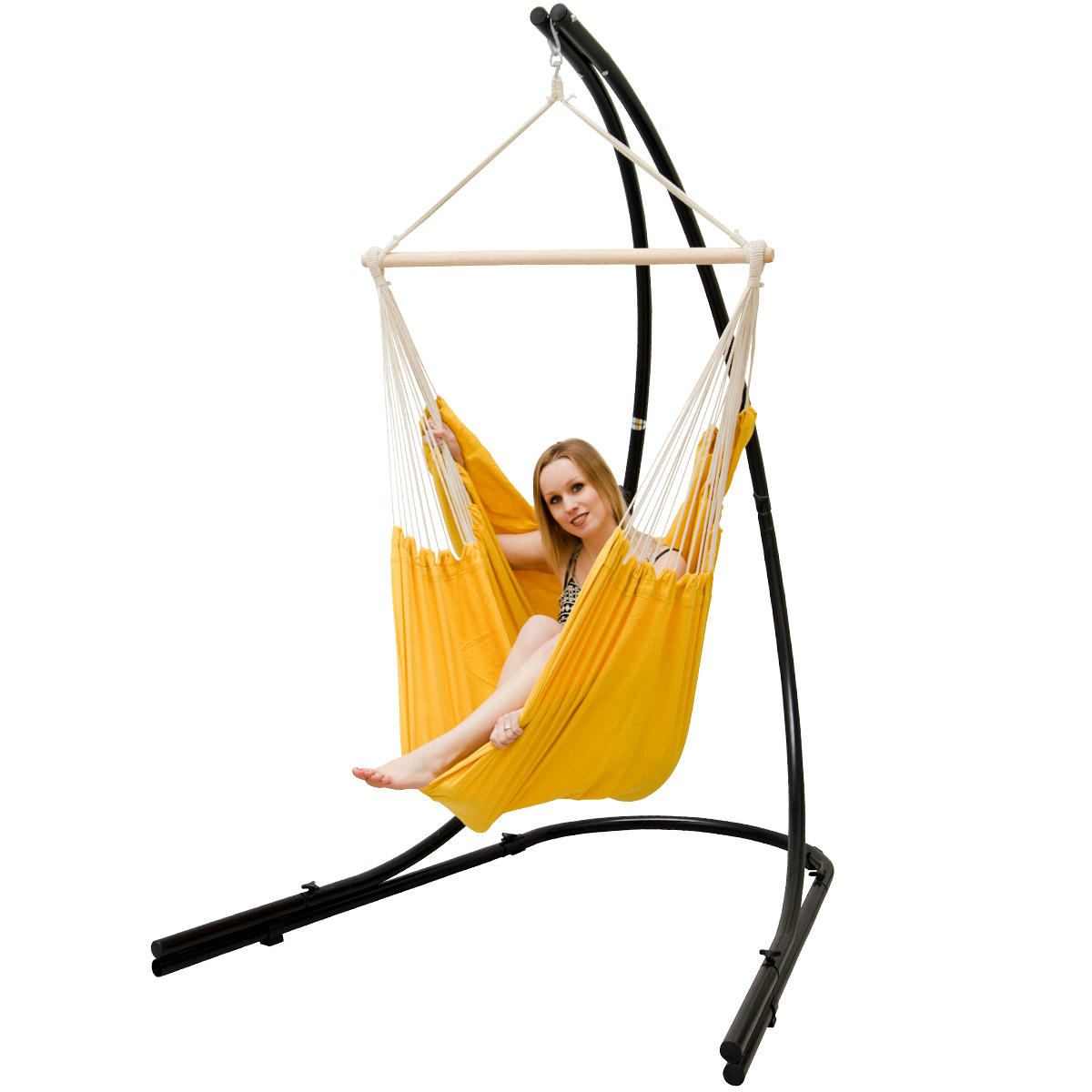 Creative Cedar Designs Siège de balançoire pour débutant- Jaune | Home Depot Canada