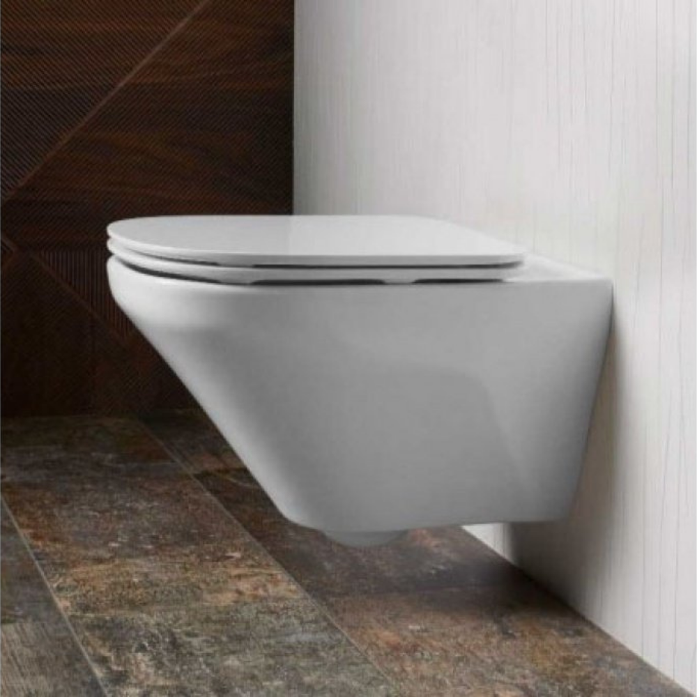Abattant Wc Extra-plat Jacob Delafon Modern Life À Descente Progressive Et Déclipsable Blanc