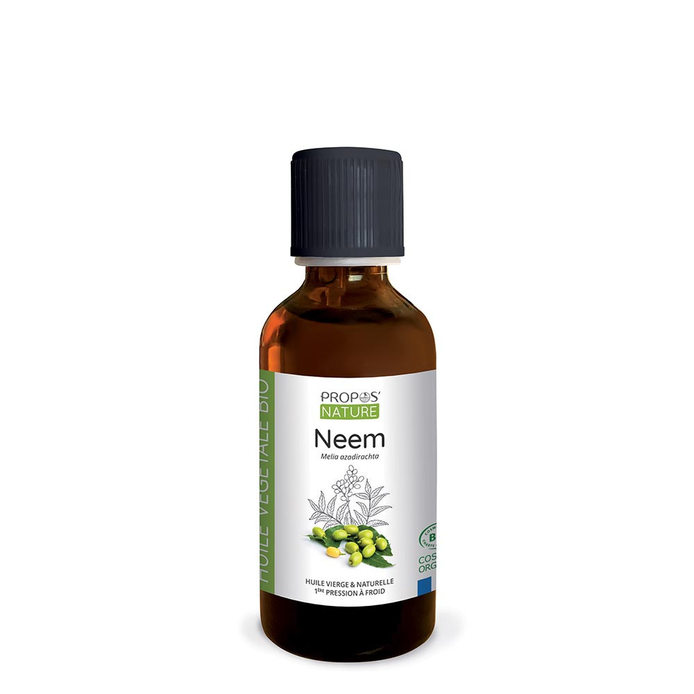 Neem Bio - Huile Végétale Vierge Contenance - 50 Ml 