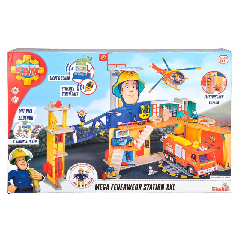 Simba Fireman Sam Luxury Fire Station Xxl