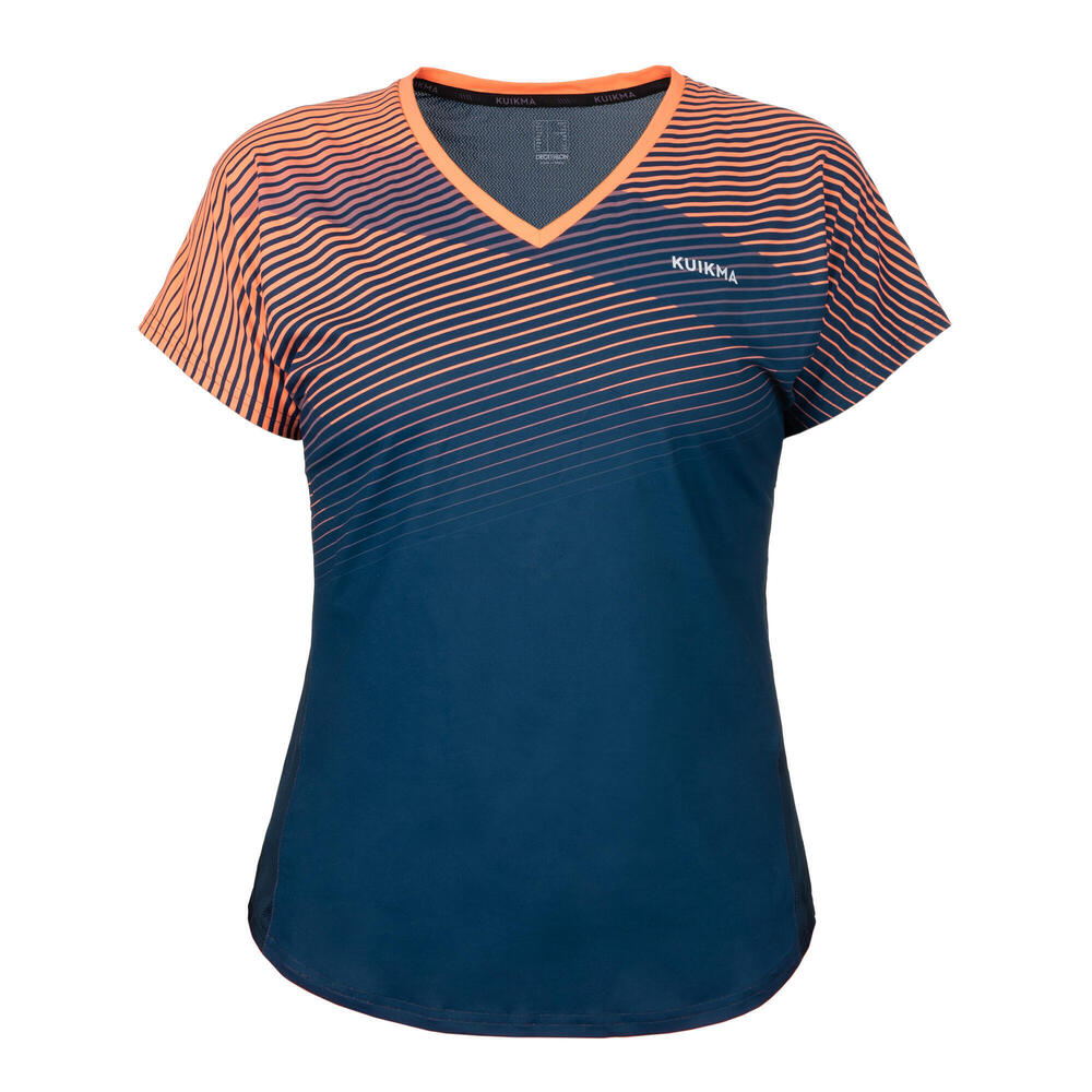 Camiseta Kuikma Mujer Pts 500 M Azul Naranja