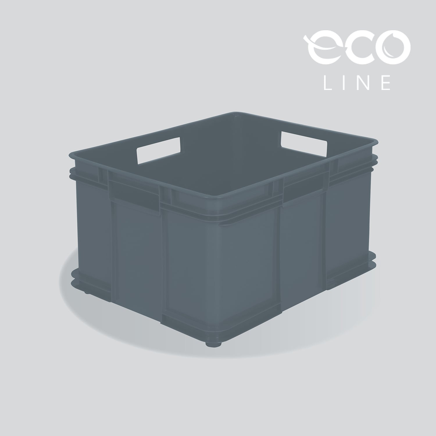 Keeeper Eurobox 2 Boîtes De Rangement Xxl, Plastique Écologique 52 X 43 X 28 Cm