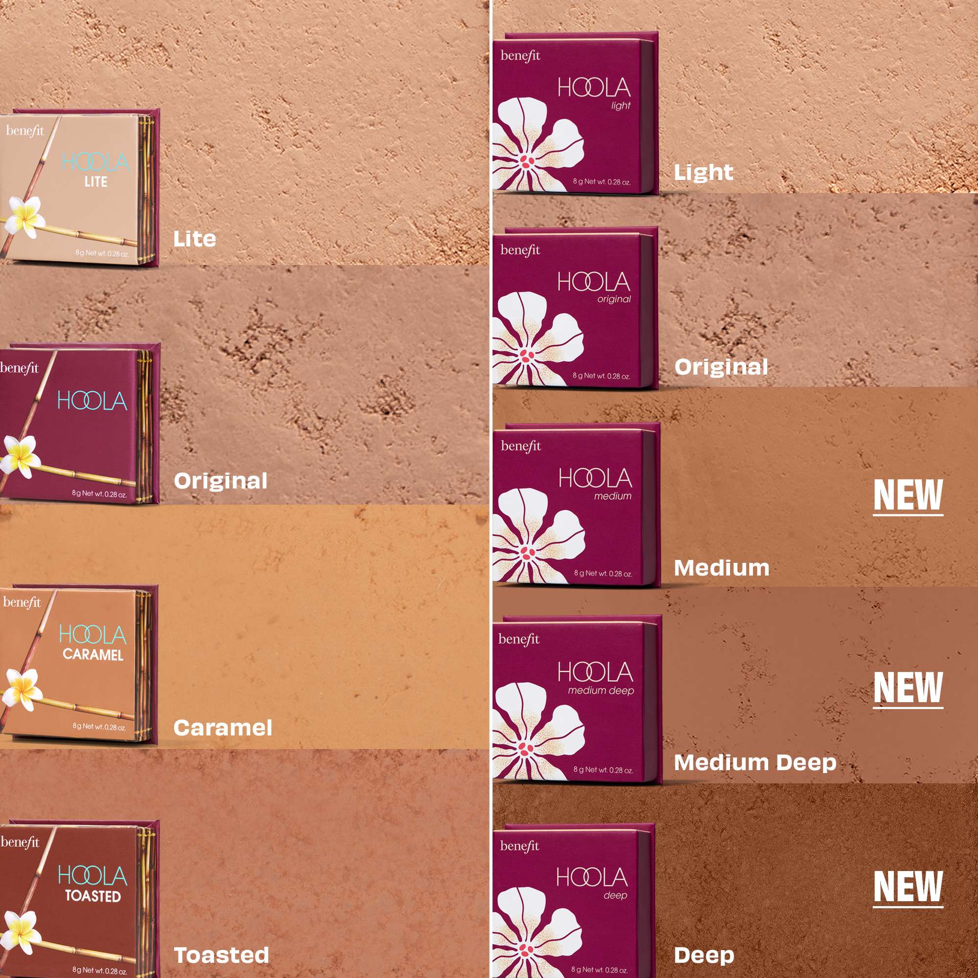 BENEFIT COSMETICS Hoola Bronzer puder, rouge & highlighter dam – bild 8