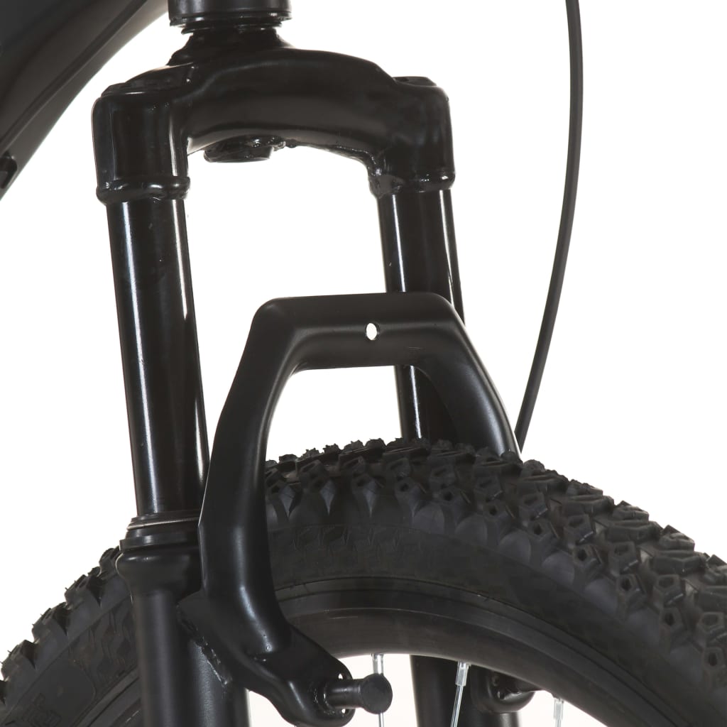 Vélo De Montagne 21 Vitesses Roues De 27,5 Pouces 50 Cm Noir Vidaxl