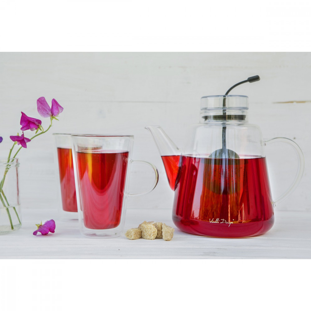Théière Et Infuseur À Thé 1.5l Vialli Design